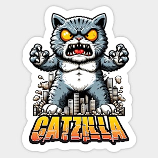 Catzilla S01 D82 Sticker